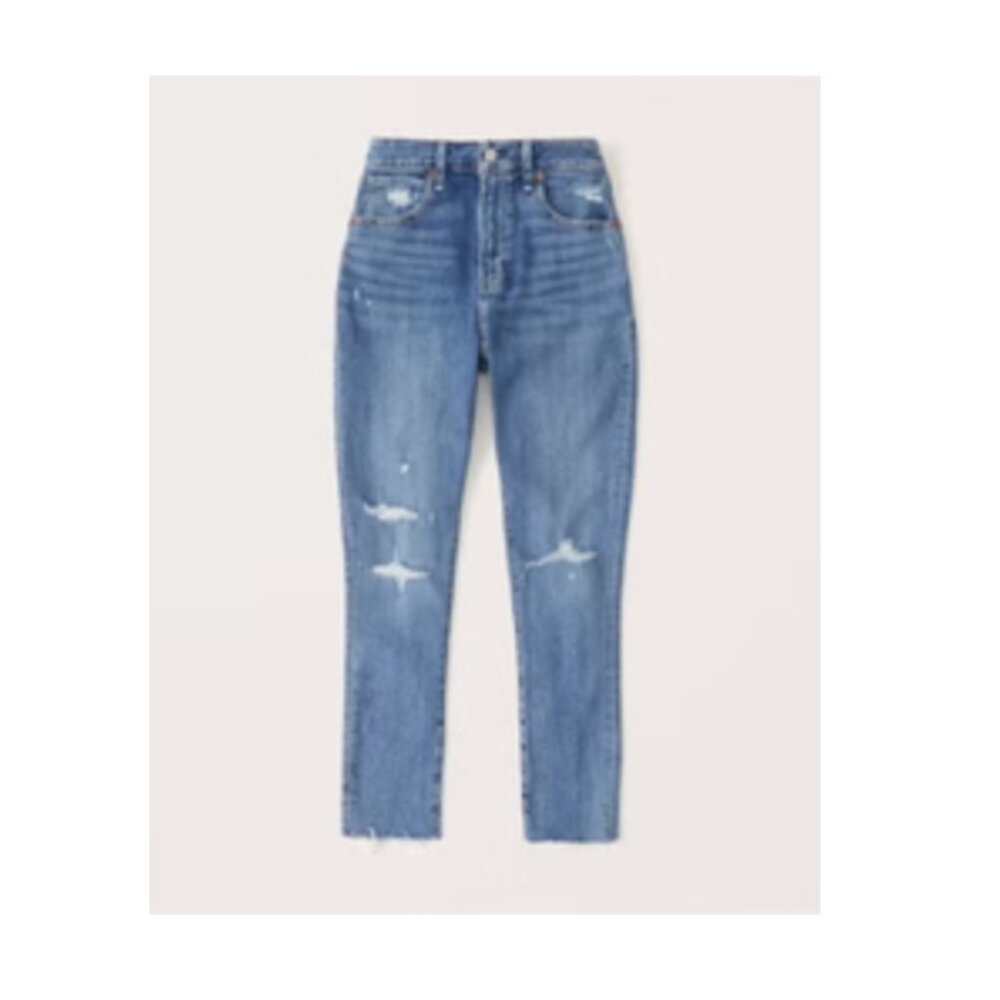 Abercrombie & Fitch Super Skinny Ankle High Rise Jean